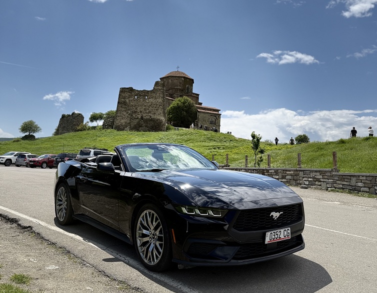 New for 2025 — Ford Mustang Convertible Now Available for Rent in Tbilisi -