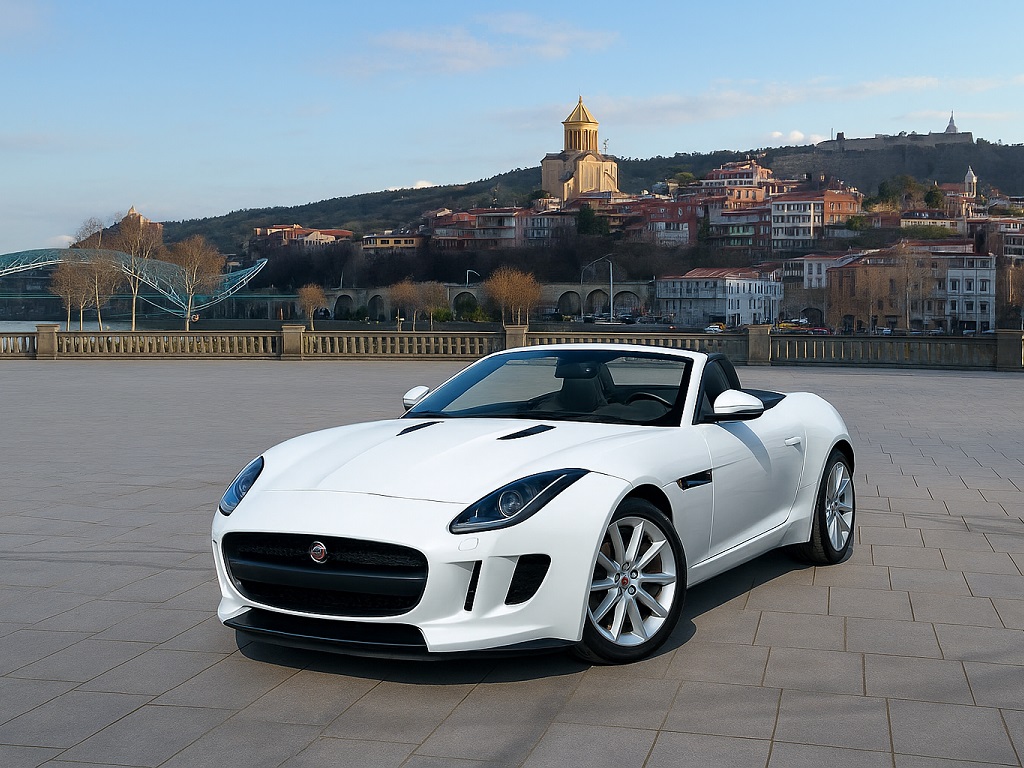 Rent Jaguar F-Type Convertible in Tbilisi - Car rental publications in Georgia | Car rental in Tbilisi | p.4