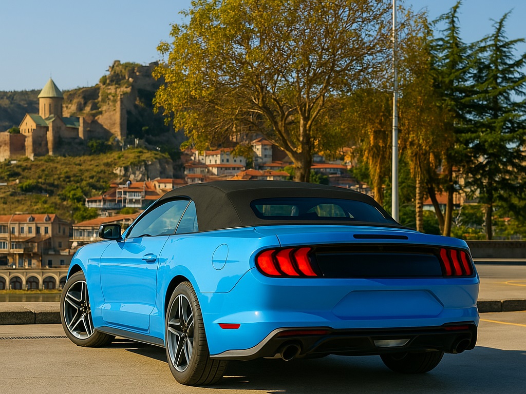 Ford Mustang Cabrio Rental in Tbilisi - Car rental publications in Georgia | Car rental in Tbilisi | p.3