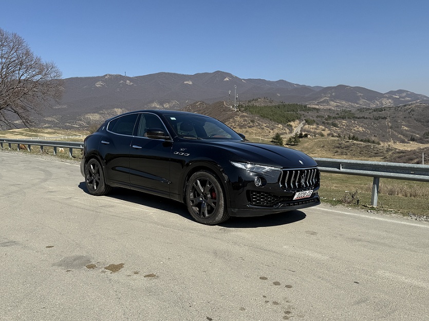 Black Maserati Levante - the premium novelty of this spring in Georgia - News | Car rental in Tbilisi, Georgia