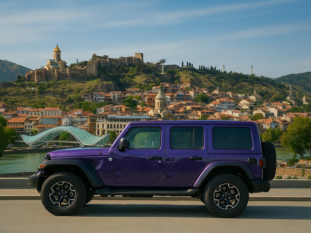 Rent Jeep Wrangler Sport in Tbilisi - Car rental publications in Georgia | Car rental in Tbilisi