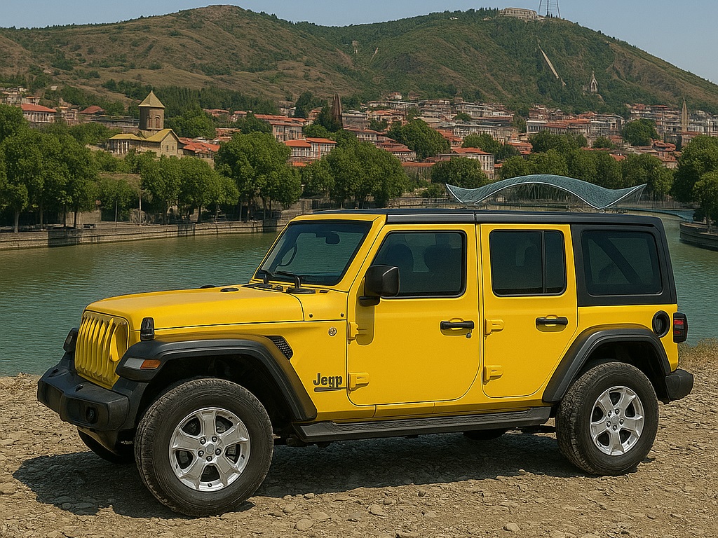 Rent Jeep Wrangler Sport Unlimited in Tbilisi - Car rental publications in Georgia | Car rental in Tbilisi | p.4